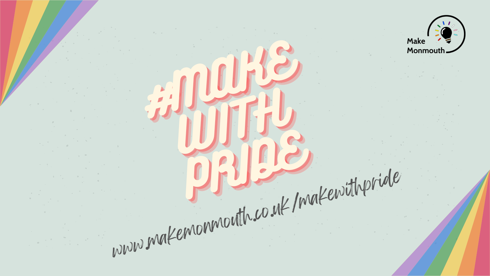 The MakeWithPride Banner